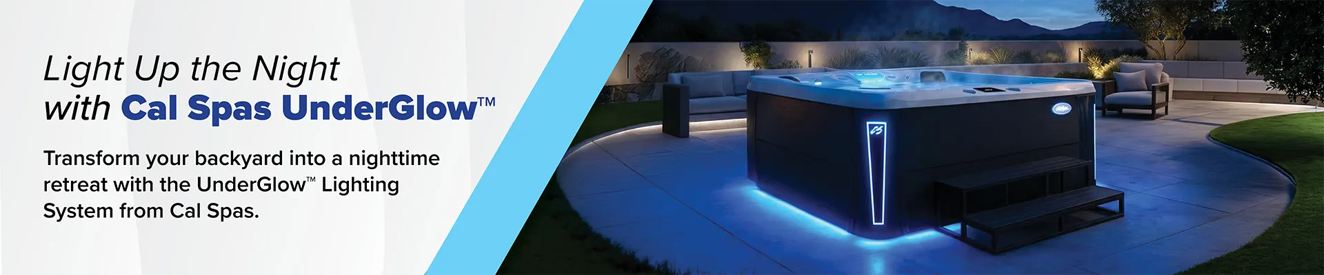 Calspas hot tub being used in a family setting - Hazel Green